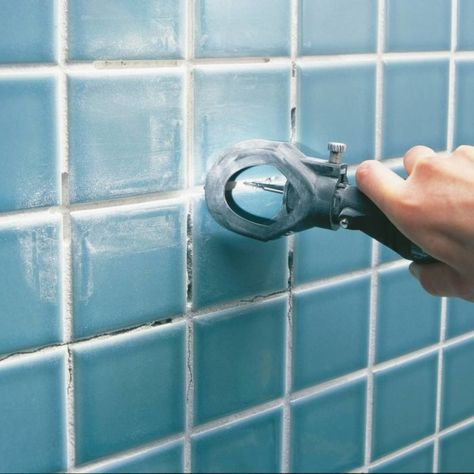 How to Regrout Bathroom Tile Regrouting Tile Bathroom, Regrout Shower Tile, Regrouting Tile, Bathroom Maintenance, Weekend Home Projects, Diy Grout, Grout Repair, Bathtub Repair, Deep Clean Bathroom