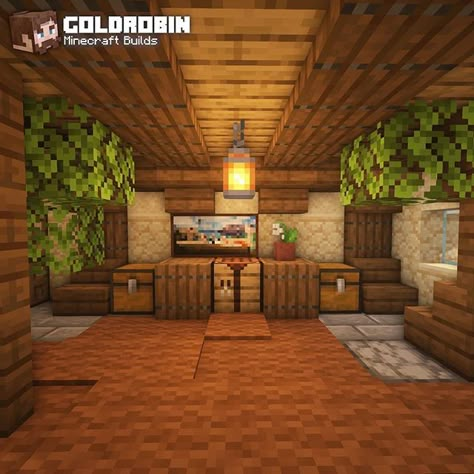 Hobbit Interior Minecraft, Interior Hobbit House Minecraft, Hobbit Home Minecraft Interior, Hobbit House Interior Minecraft, Hobbit Hole Minecraft Interior, Minecraft Hobbit Hole Interior, Hobbit Minecraft, Minecraft Beginner, Goldrobin Minecraft