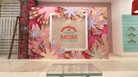 Selfie Spot, Recycled Toys, Photo Zone, Mothers Day Decor, Mall Design, School Theme, Mother's Day Photos, School Themes, Mom Day