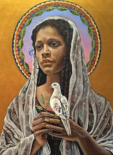 Christ Consciousness, Black Madonna, Madonna Art, Mary Magdalene, Sacred Feminine, Catholic Art, Blessed Mother, Sacred Art, Mother Mary