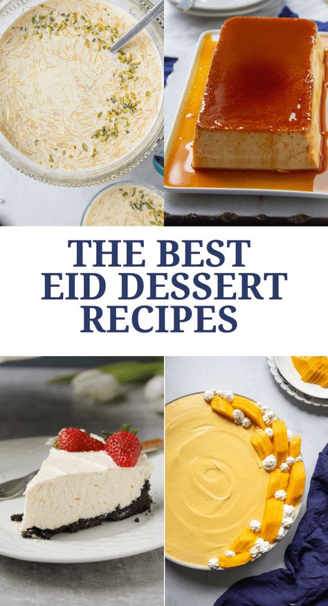 Eid Dessert Ideas, Eid Recipe Ideas, Bangladeshi Desserts, Eid Desserts, Eid Dessert Recipes, Eid Breakfast, Pakistani Desserts, Traditional French Desserts, Eid Recipes