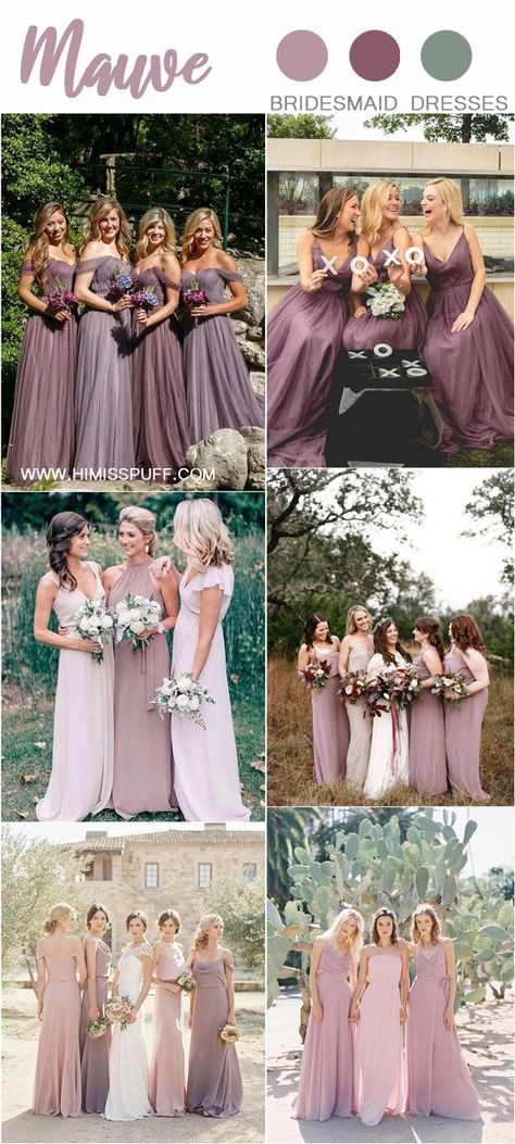 purple mauve dusty purple bridesmaid dresses #weddings #wedding #weddingcolors#weddingideas #beautiful #dresses #bridesmaid #purple #mauve Purple Mauve Wedding, Dusty Purple Bridesmaid Dresses, Mauve Wedding Colors, Mauve Bridesmaid, Lilac Bridesmaid, Mauve Bridesmaid Dress, Lilac Bridesmaid Dresses, Mauve Wedding, Purple Bridesmaid