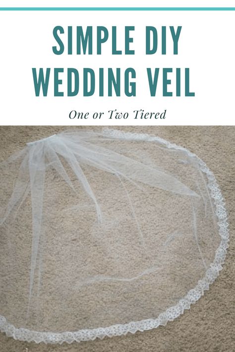 Simple DIY Wedding Veil How To Make A Bridal Veil, Diy Bridal Veil How To Make, How To Make Wedding Veils, How To Make A Wedding Veil, How To Make A Veil Diy Wedding, Wedding Veil Diy, Diy Bridal Veil, Veil Tutorial, Weird Hobbies