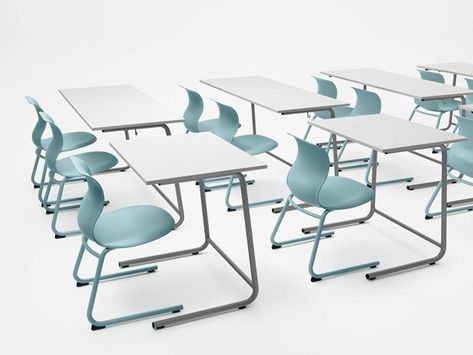 The PRO Chair Collection Design by Konstantin Grcic School Furniture Design, School Tables, Bistro Table Outdoor, School Chairs, School Desks, Classroom Furniture, School Furniture, Traditional Furniture, Bistro Table