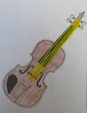 Preschool Storytime Crafts: Violin Violin Craft, Musical Crafts, Alphabet Adventure, Violin Teaching, Preschool Letter Crafts, Childhood Activities, Instrument Craft, Storytime Crafts, Violin Art