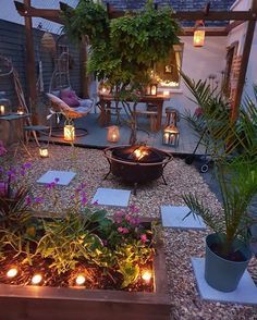 Courtyard Gardens Design, Cozy Backyard, Have Inspiration, Patio Furniture Ideas, Backyard Makeover, Outdoor Patio Decor, Small Backyard Design, Rustic Garden Decor, Courtyard Garden