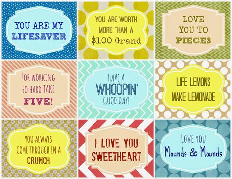 Candy Grams {Free Printable} Cheer Presents, Candy Sayings Gifts, Bar Sayings, Candy Bar Sayings, Candy Sayings, Candy Messages, Birthday Sayings, Easy Gift Idea, Candy Quotes