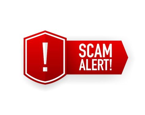 Premium Vector | Scam alert red banner. scam sign label isolated. vector illustration. Scam Pictures, Alert Logo, Alert Sign, Catchy Captions, Red Banner, Website Banner, The Covenant, Premium Vector, Graphic Resources