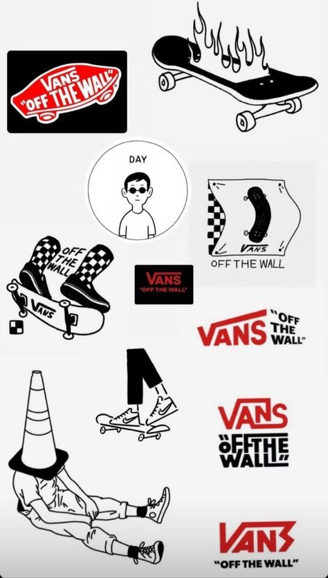 Vans Logo Art, Vans Illustration, Stickers Vans, Pale Girls, Van Drawing, Imagination Illustration, Chucks Style, Van Wall, Tenis Vans