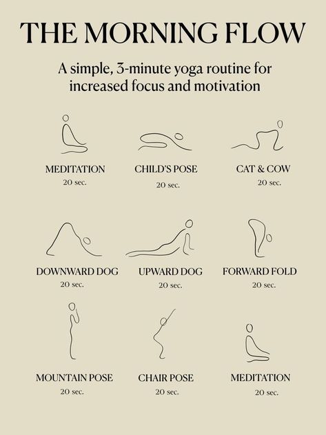 Morning Flow, Tenk Positivt, Morning Yoga Flow, Morning Yoga Routine, Art Design Ideas, Wall Art Ideas, Yoga And Meditation, Relaxing Yoga, Trening Fitness