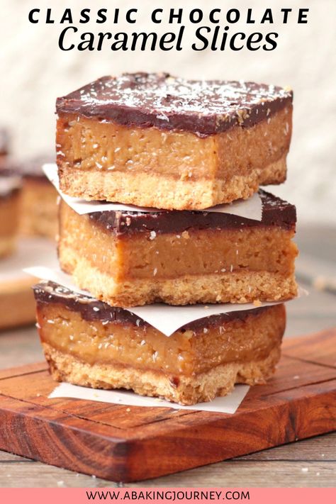 Caramel Slice Recipe Easy, Biscuit Base Desserts, Biscuit Base Recipe, Easy Caramel Slice, Caramel Slice Recipe, Caramel Slices, Australian Snacks, Millionaires Shortbread, Chocolate Caramel Slice