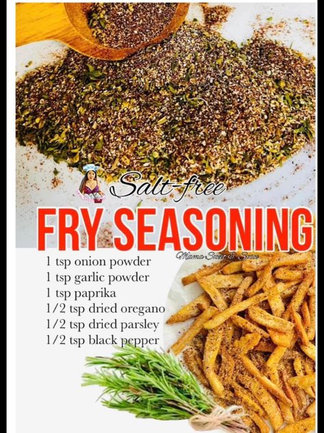 Hot Fries Recipe, Dip Mixes Recipes Dry, Fries Seasoning, Hot Fries, Fry Seasoning, French Fry Seasoning, Homemade Dry Mixes, Dry Rub Recipes, Spice Blends Recipes