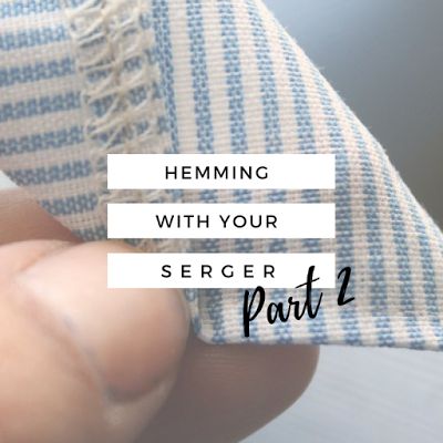 Serging Techniques, Overlocker Tips, Sewing Serger, Serger Patterns, Serger Tutorial, Serger Projects, Serger Stitches, Serger Tips, Serger Sewing