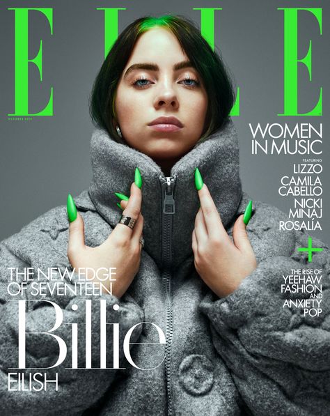 Billie Eilish Explains Why She Covers Her Chest — and Why She Might Not Once She Turns 18 Nina Garcia, Vogue Photography, Korean Magazine, Paper Magazine, Robert Kardashian, Vogue Magazine Covers, Magazine Vogue, Pahlawan Marvel, Fashion Magazine Cover