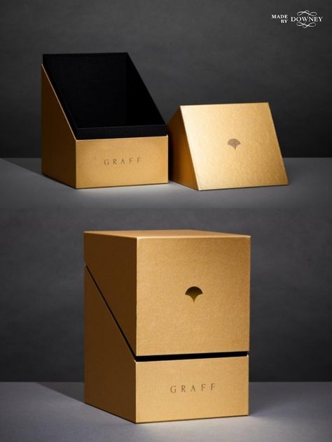 Elegant Product Packaging, Box Lid Design, Presentation Box Design, Golden Packaging Design, Diamond Packaging Design, Elegant Box Design, Packaging Product Design, Product Image Design, Elegant Product Design