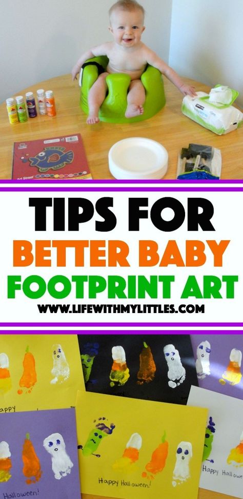 Twin Footprint Crafts, Holiday Footprint Art, Baby Painting Ideas, Halloween Footprint Art, Christmas Footprint, Baby Footprint Crafts, Baby Footprint Art, Infant Classroom