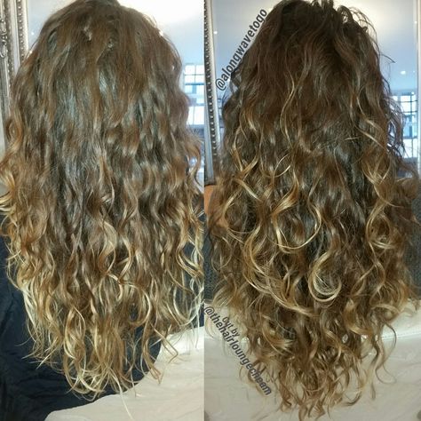 Before and after curl-by-curl cut at The Hair Lounge Cheam Hair - @alongwavetogo Cut - The Hair Lounge, Cheam long wavy hair, long curly hair, curly haircut, curly girl method, 2c hair, 2b hair, London, natural hair, natural texture, cgm, long hair, waves, curls, v-cut, long layers, long layered hair, 2b waves, 2c waves, shiny hair V Haircut For Long Hair Curly, 2c Layered Haircut, 2b Hair With Layers, 2c Layered Hair, Curly V Haircut, Long Layers 2b Hair, Layered 2b Hair, 2c Hair Layers, 2b 2c Haircut Layers