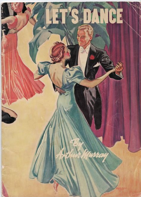 .gown 1930s Ballroom, 1930s Dancing, Ballroom Dancing Art, Dancing Reference, Ballroom Blitz, Social Dancing, Dancing Lessons, Dancing People, Waltz Dance