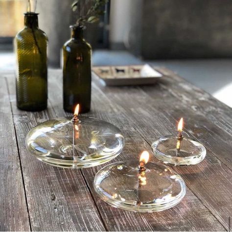 Modern Glass Oil Lamp, Transparent Glass, Living Room Decoration, Cozy Atmosphere, Candle - Etsy Glass Living Room, Glass Oil Lamp, Living Room Decoration, Oil Lamp, Modern Glass, Dream House Decor, Oil Lamps, Etsy Candles, First Home