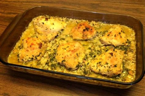 Uncle Ben's Chicken and Rice - MI Coop Kitchen Uncle Ben’s Wild Rice Chicken Casserole, Uncle Bens Rice Recipe, Rice And Chicken Recipes, Roast Chicken And Rice, Uncle Bens Rice, Chicken Wild Rice Casserole, Buttery Rice, Wild Rice Recipes, Rice And Chicken