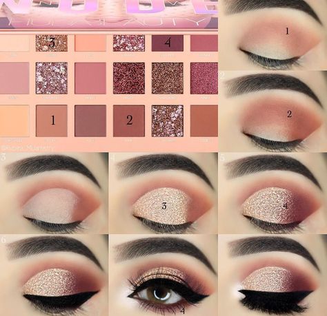 Eye Makeup Tutorial For Beginners, Natural Eyeshadow Looks, Teknik Makeup, Everyday Eyeshadow, Alis Mata, Make Up Designs, Kuas Makeup, Natural Eye Makeup Tutorial, Bentuk Alis