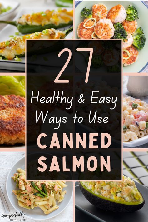 Salmon In A Pouch Recipes, Dinners With Canned Salmon, Recipes Using Salmon Pouches, Noom Recipes Salmon, Can Salmon Recipes Easy Healthy, What Can I Do With Canned Salmon, Mediterranean Canned Salmon Recipes, Recipe Canned Salmon, Salmon Recipes Shredded