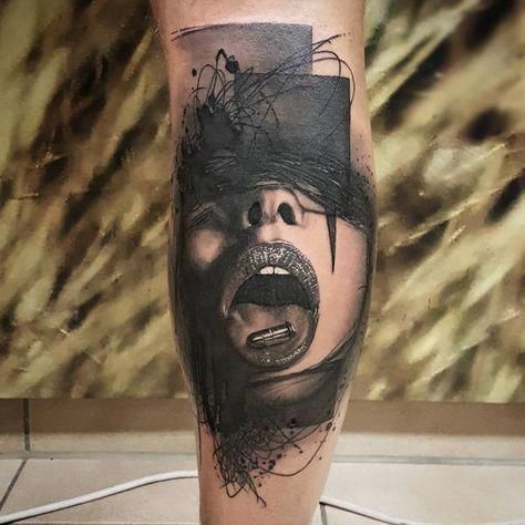 Trash Polka Tattoos, Trash Polka Tattoo Designs, Tattoo Trash, Polka Tattoo, Photography Tattoo, Maori Tattoo Designs, Trash Polka Tattoo, Small Tattoos With Meaning, Tattoo Zeichnungen