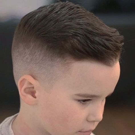 Frohawk Fade Boys, Boy Haircuts Short Straight Hair, Modern Boy Haircuts, Baby Boy First Haircut, Boys First Haircut, Boys Fade Haircut, Crew Cut Haircut, Boys Haircut Styles, Toddler Hairstyles Boy