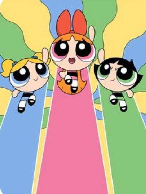 The Powerpuff Girls Wallpaper, Powerpuff Kızları, Dorm Room Posters, Dorm Room Wall Art, Powerpuff Girls Cartoon, Powerpuff Girls Wallpaper, Karakter Sanrio, Feminist Icons, Girls Wallpaper