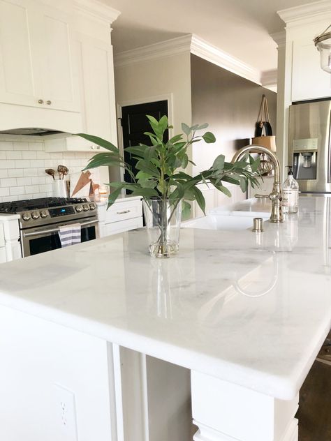 Quartzite Countertops Kitchen, Countertop Concrete, Quartzite Counters, Quartz Kitchen Countertops, Quartzite Countertops, Quartz Kitchen, Kitchen Marble, Kitchen Redo, Counter Tops