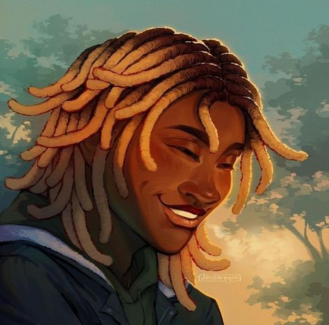 Credit to jaizedragon on Insta. Bd Art, Výtvarné Reference, Magnus Chase, Black Anime Characters, Arte Inspo, Poses References, Black Love Art, Black Art Pictures, Cute Art Styles