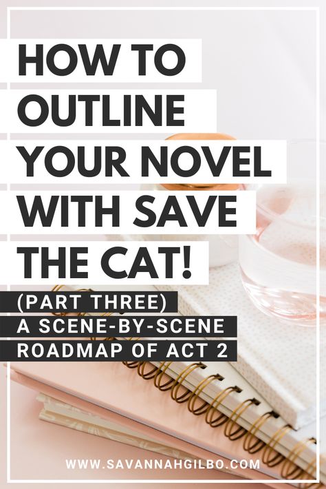 How to Plot a Novel Using the Save the Cat Beat Sheet | Savannah Gilbo - Want to learn how to write a book that works? Check out this step-by-step guide on how to plot your story using the Save the Cat beat sheet. I’ll show you how to plot the middle of your story, or how to structure act two. Free worksheet and other writing tips included, too! #amwriting #writingtips #writingcommunity Save The Cat Writes A Novel, Plotting A Novel Story Structure, Novel Writing Outline, Novel Structure, Plotting A Novel, Writing Outline, Plot Outline, Book Outline, Writing Groups