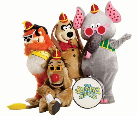 Banana Splits Tv Show, The Banana Splits Show, Split Movie, The Banana Splits, Banana Splits, Newest Horror Movies, Kids Cartoons, Childrens Tv, Teens Movies