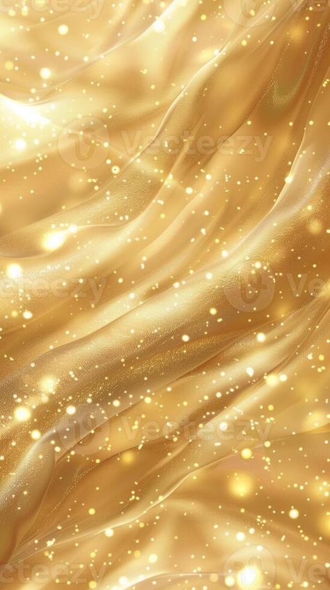 Silky gold color luxury shiny wave ripple style background Bohemian Background, Beauty Logo Design, Style Background, Gold Waves, Tree Saw, Gold Background, Heart Tree, Cityscape Photos, Beauty Logo