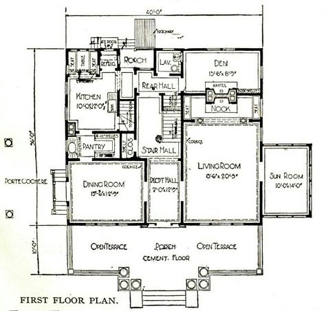 The Notebook House - Floor Plan The Notebook House, Notebook House, Sears Homes, Sims4 House, Kit House, House Floor Plan, Concrete Column, Sears Catalog, House Inspirations