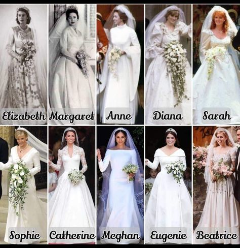 Haircut Short Women, Famous Brides, Ratu Elizabeth, Sarah Chatto, Queen Elizabeth Photos, Royal Family Portrait, Royal Wedding Gowns, Royal Family Trees, Prins William