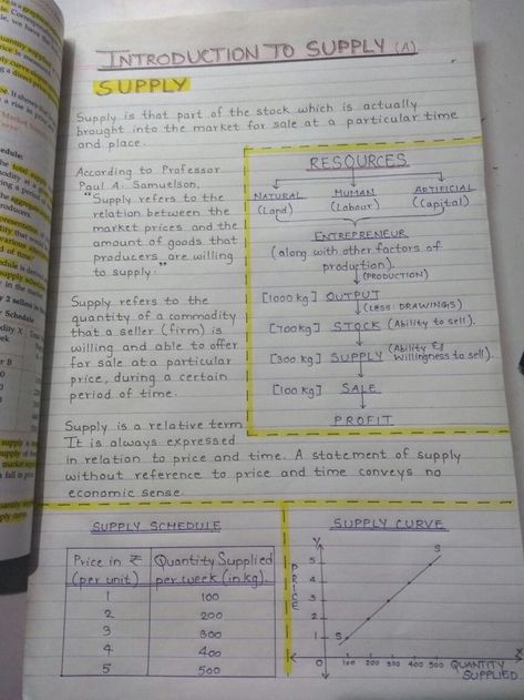 How To Make Economics Notes, Ap Economics Notes, Economics Notes Ideas, Socialology Notes, Study Notes Economics, Microeconomics Notes Aesthetic, Study Tips For Economics, Business Notes College, Business School Notes