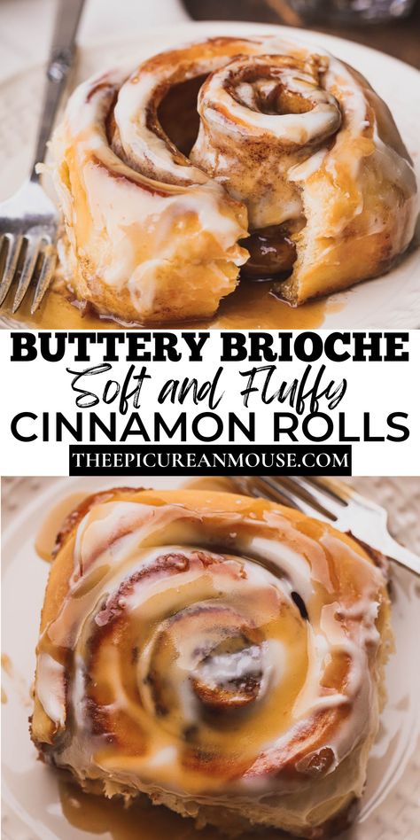 Gourmet Cinnamon Rolls Homemade, Bread Flour Cinnamon Rolls, Cleobuttera Cinnamon Rolls, Unique Cinnamon Rolls Homemade, Sourdough Brioche Cinnamon Rolls, Sweet Dough Recipe Cinnamon Rolls, Brioche Cinnamon Rolls Recipe, Brioche Rolls Recipe, Unique Cinnamon Rolls