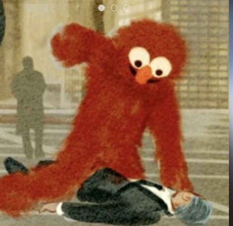 Funny Elmo Picture, Cursed Elmo Images, Elmo Scary, Cursed Elmo, Elmo Videos, Elmo Memes, Elmo Wallpaper, Elmo World, Goofy Drawing