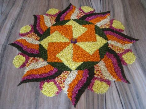 50 Best Rangoli Designs Art and Patterns With Pictures | Style At Life Diwali Designs, Onam Pookalam Design, Happy Diwali Rangoli, Best Rangoli Design, Pookalam Design, Rangoli Designs For Competition, Indian Rangoli Designs, Rangoli Diwali, Diwali Design