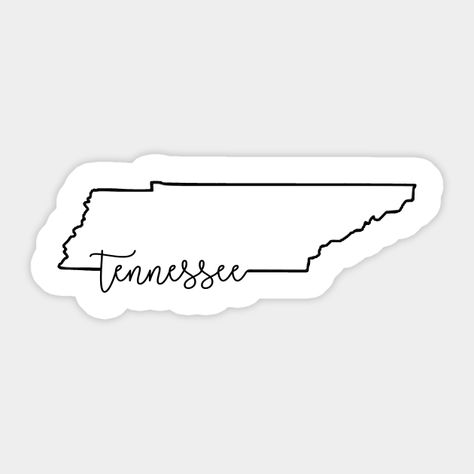 Tn Tattoo Tennessee, Tennessee Tattoo Ideas Women, Tennessee Drawing, Tennessee Tattoo Ideas, Tennessee Outline, Tennessee Tattoo, Nashville Tattoo, Tennessee Map, Side Neck Tattoo