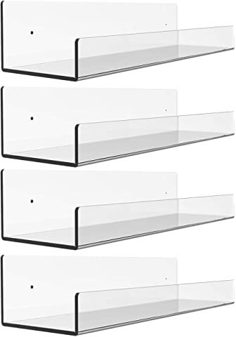 Toy Storage Wall, Picture Ledge Display, Wall Ledge Shelf, Bookshelf For Kids, Invisible Shelves, Acrylic Wall Shelf, Toy Storage Shelves, Kids Room Bookshelves, Wall Ledge