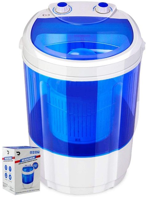 Portable Single Tub Washer Rv Washer Dryer, Mini Washer And Dryer, Portable Clothes Washer, Compact Washing Machine, Small Washing Machine, Basement Laundry Room, Portable Washer, Portable Washing Machine, Mini Washing Machine