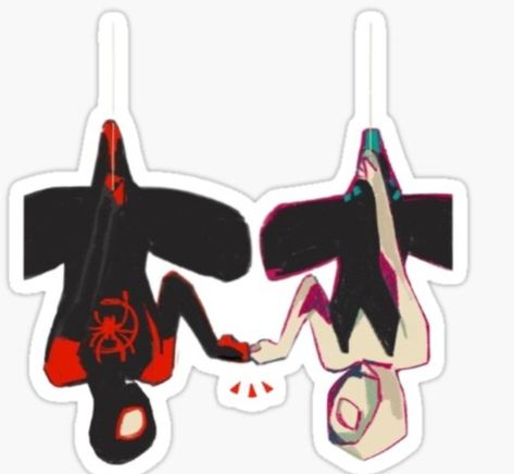 Miles Morales Stickers, Spiderman Stickers, Into The Spider Verse, Cute Laptop Stickers, Iphone Case Stickers, Tumblr Stickers, Verse Art, Spider Gwen, Phone Stickers