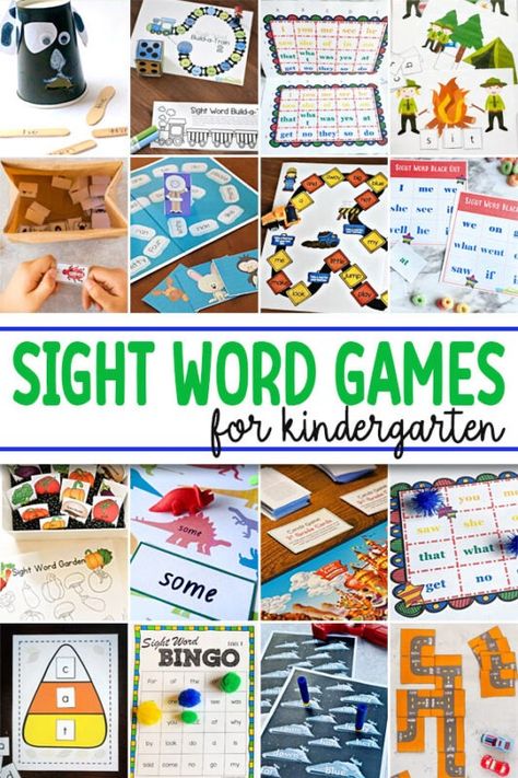 These engaging Kindergarten sight word games are a fun, free, engaging way to learn and practice sight words. These printable sight word activities for kindergarten will help you reinforce sight word recognition and make learning high frequency words fun for beginning readers! Simply pick your favorite activity for kindergartners and you are ready to go! Site Word Activities Kindergarten, And Sight Word, Snap Words Kindergarten, Sight Words For 2nd Grade, Free Sight Word Activities, Kindergarten Sight Word Activities, Sight Word Activities For Kindergarten, Word Activities For Kindergarten, Free Sight Word Games