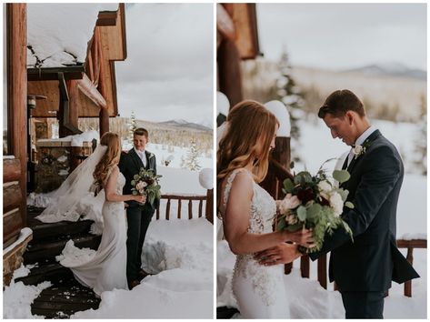 Grand Lake Winter Wedding | Shelly Anderson Photography Winter Wedding Outside, Colorado Winter Wedding, Wedding Outside, Yard Wedding, Mountain Wedding Colorado, Grand Lake, Lodge Wedding, Colorado Mountains, Engagement Portraits