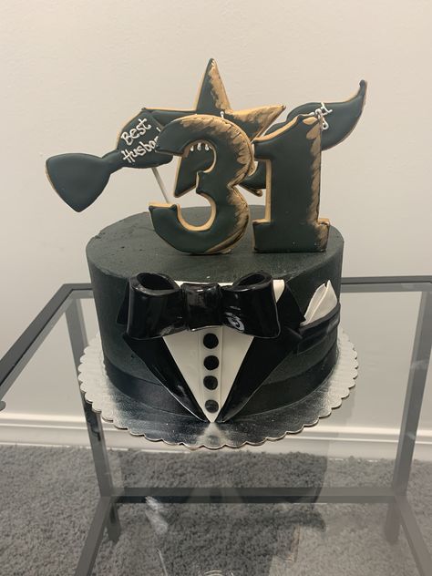 31st Birthday Cake for Dad 31st Birthday For Him Cake, 31 Birthday Cake For Men, 56th Birthday Cake, 31st Birthday For Him, 31 Birthday Cake, 31st Birthday Ideas, 31st Birthday Cake, Happy Birthday My Hubby, Cake For Dad