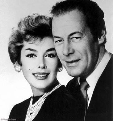 Rex Harrison and Kay Kendall My Love Photo, Rex Harrison, Tragic Love, Tragic Love Stories, Hollywood Couples, Carole Lombard, Famous Couples, Love Stories, Golden Age Of Hollywood