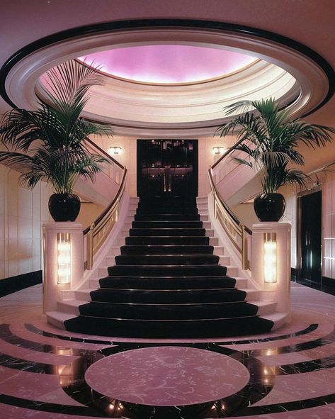 80s House Exterior Aesthetic, 80s Luxury Interior, 80s Living Room Aesthetic, 80s Mansion, 80s Home Aesthetic, 80s House Interior, Revival Aesthetic, Art Deco Mansion, Penthouse Aesthetic