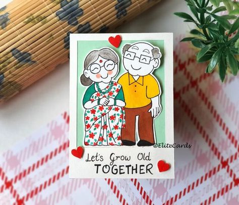 Drawing Ideas For Gift, Art Ideas For Boyfriend, Anniversary Craft Ideas, Couple Card Ideas, Anniversary Gift Ideas For Him Diy, Art For Anniversary, Crafts For Couples, Art With Photos, Drawing Gift Ideas